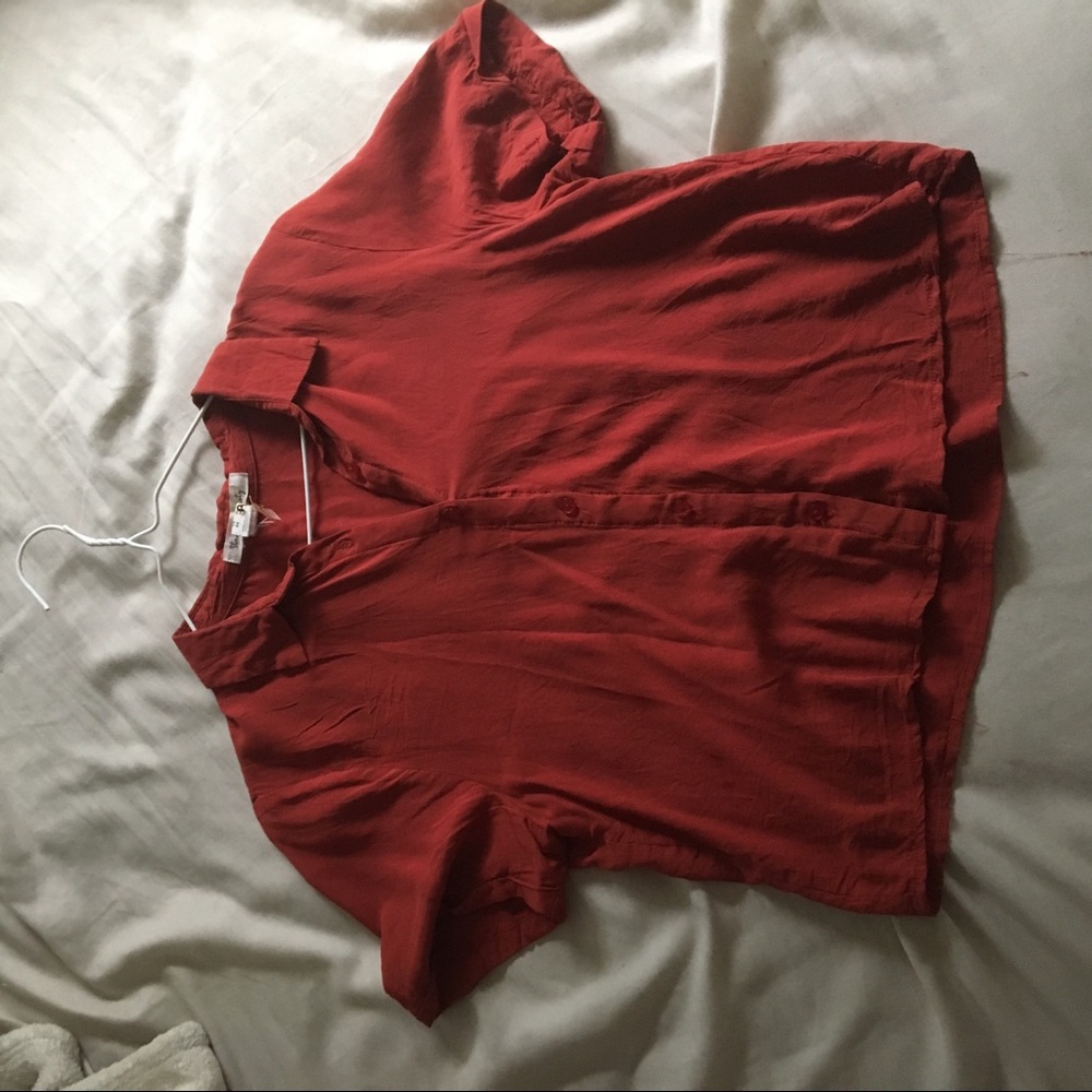 Rust Crop Top